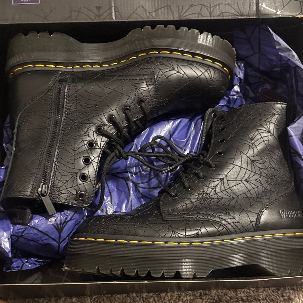 Dr. Martens x Wednesday Jadon Boot - Black